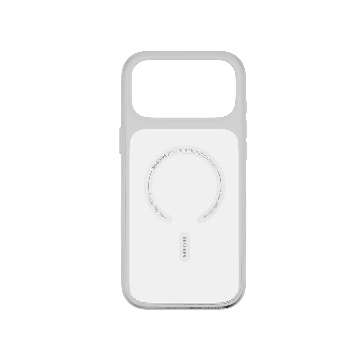 HYPHEN  RIFT Impact Frame MagSafe Case - Silver -  iPhone 18 Pro - 6.3"