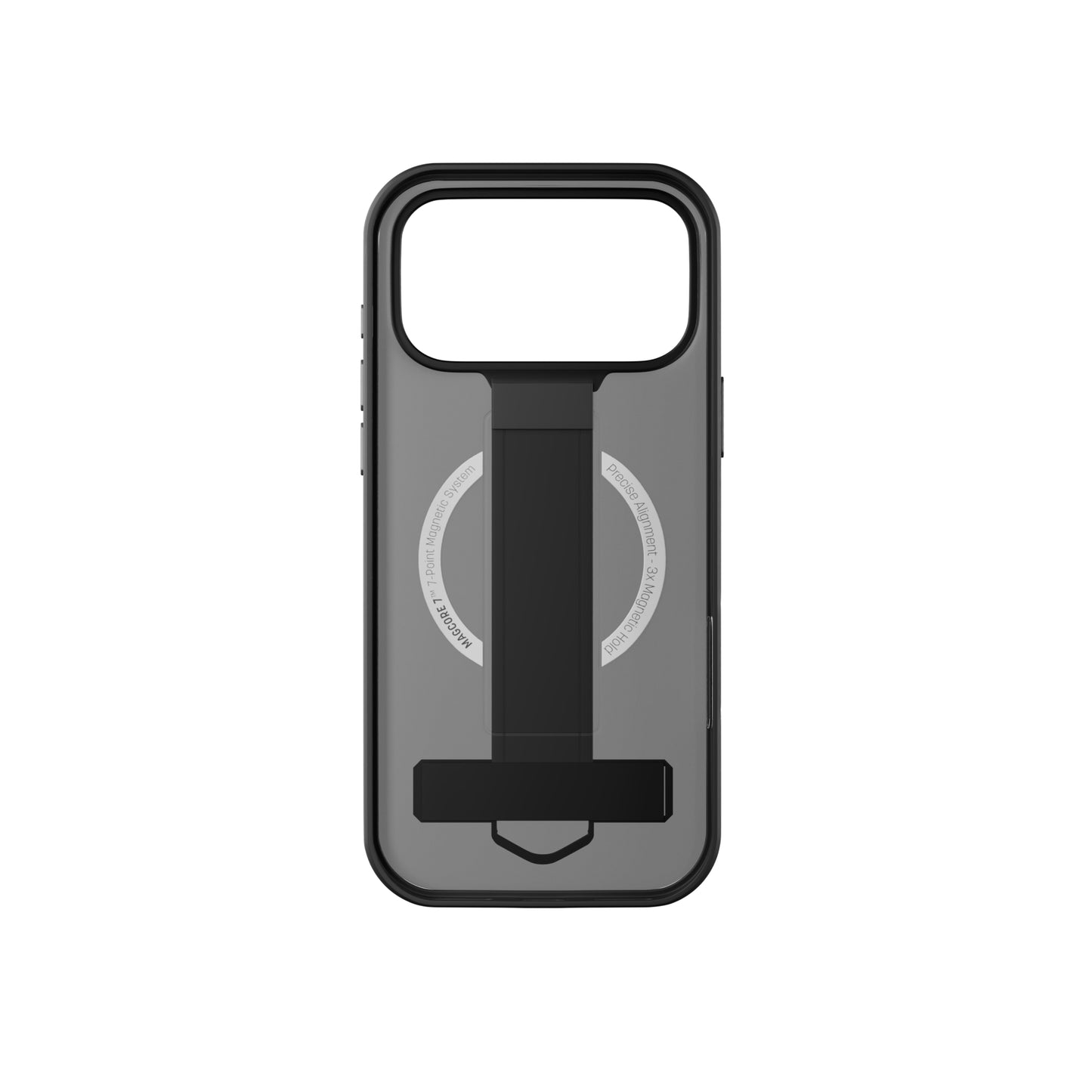 HYPHEN FLEXFIT Grip & Stand Magsafe Case - Black - iPhone 18 Pro - 6.3"