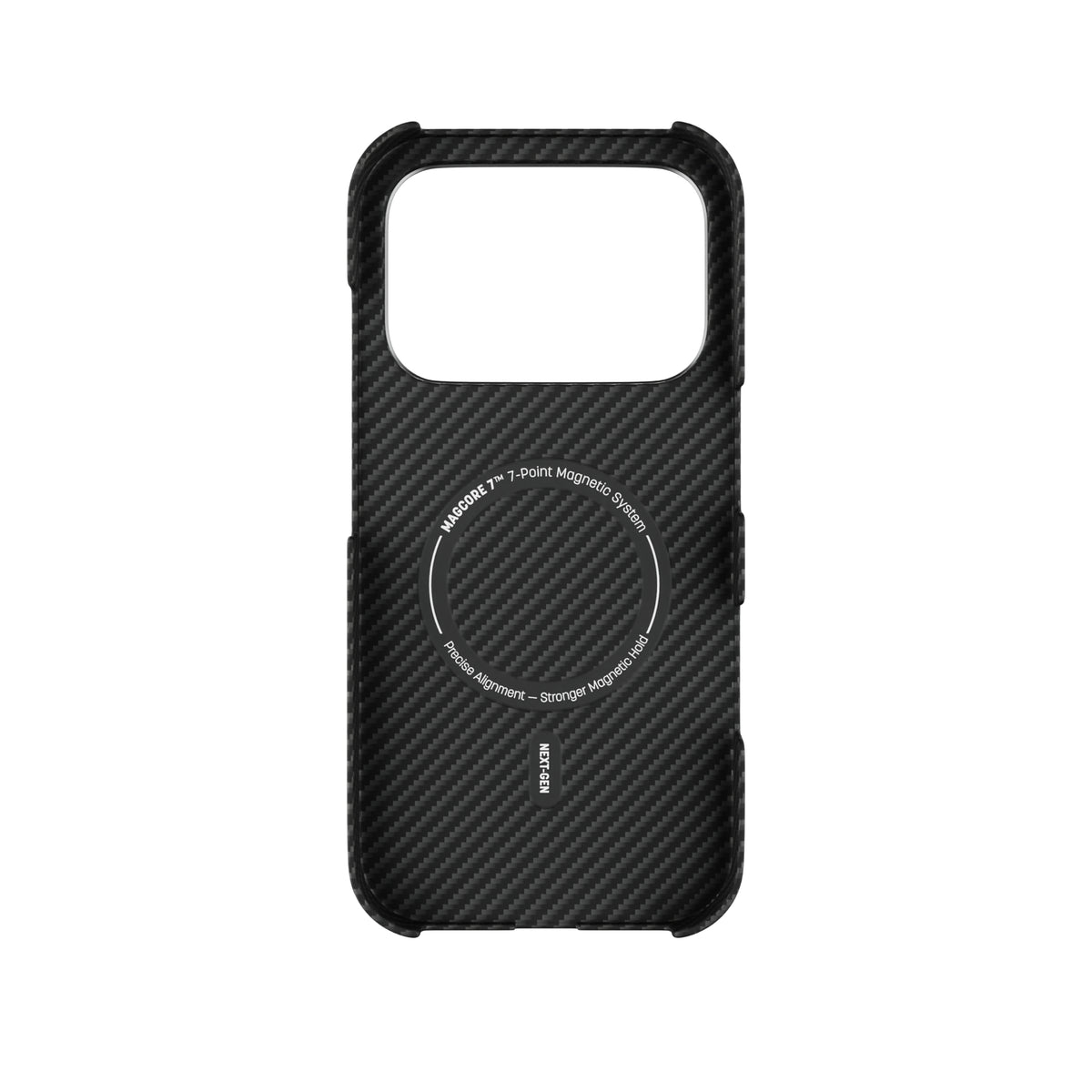 HYPHEN KODE Slim Kevlar MagSafe Case - Black - iPhone 18 Pro - 6.3"