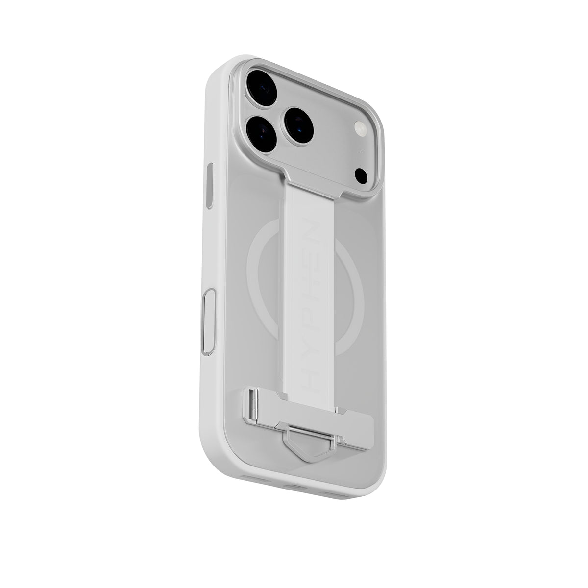 HYPHEN FLEXFIT Grip & Stand Magsafe Case - Frost - iPhone 18 Pro Max - 6.9"