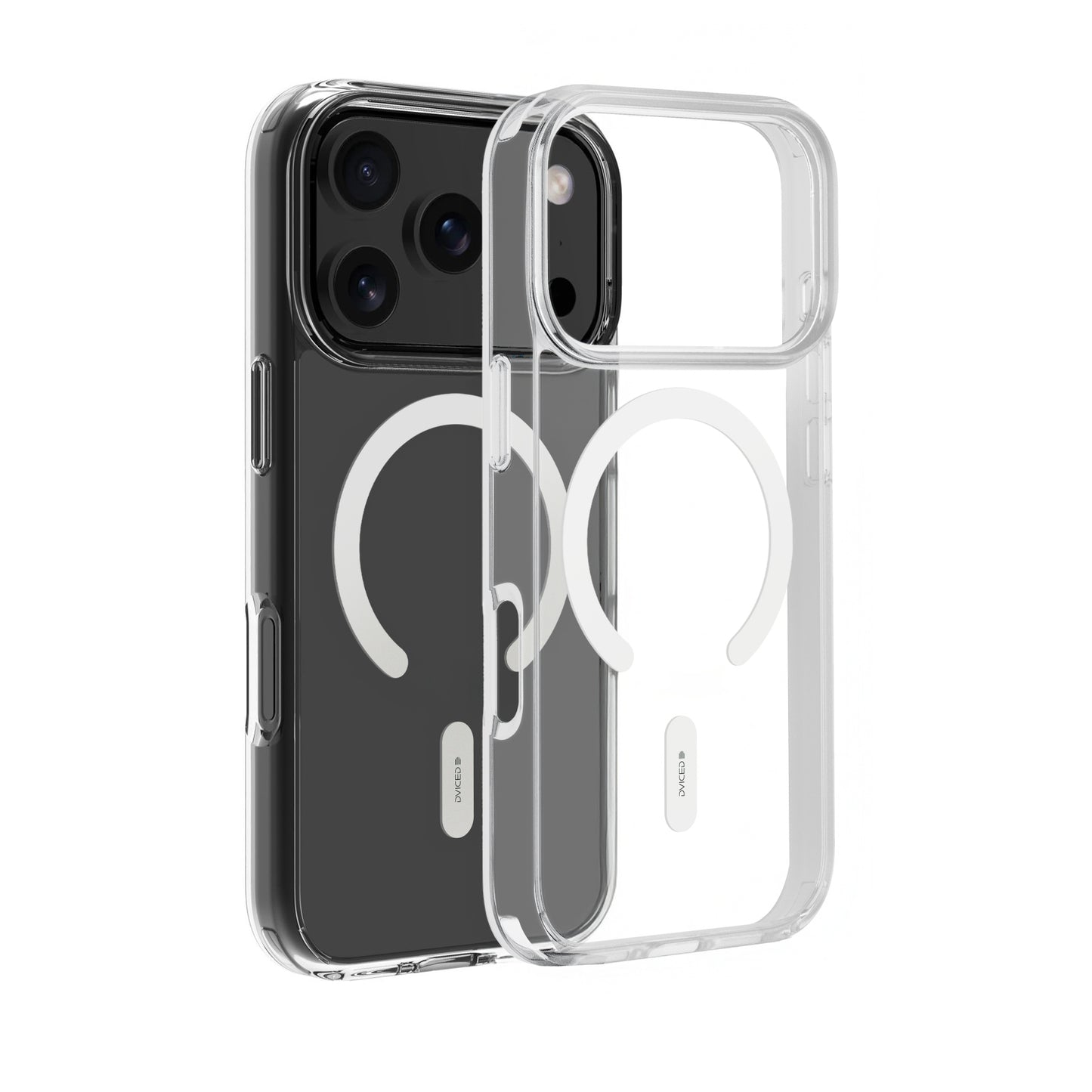 Dviced Magsafe iPhone 18 Pro clear case - White