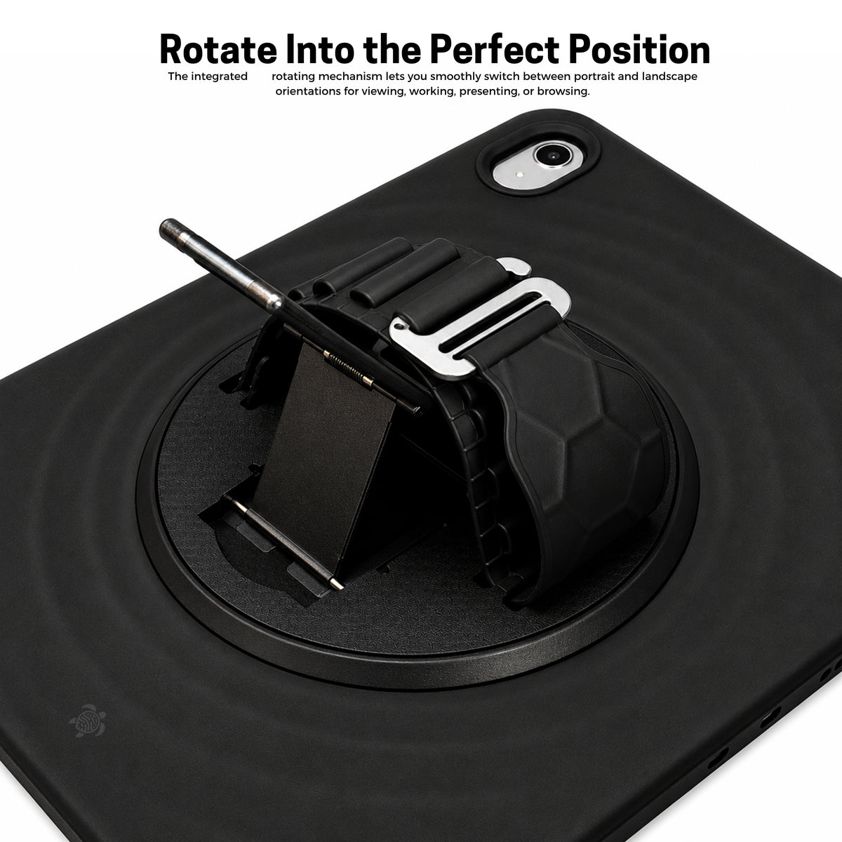 Touga Axis Pro Protective Case With Stand iPad 10.9-Inch (10Th Gen 2022/A16 2025) - Black