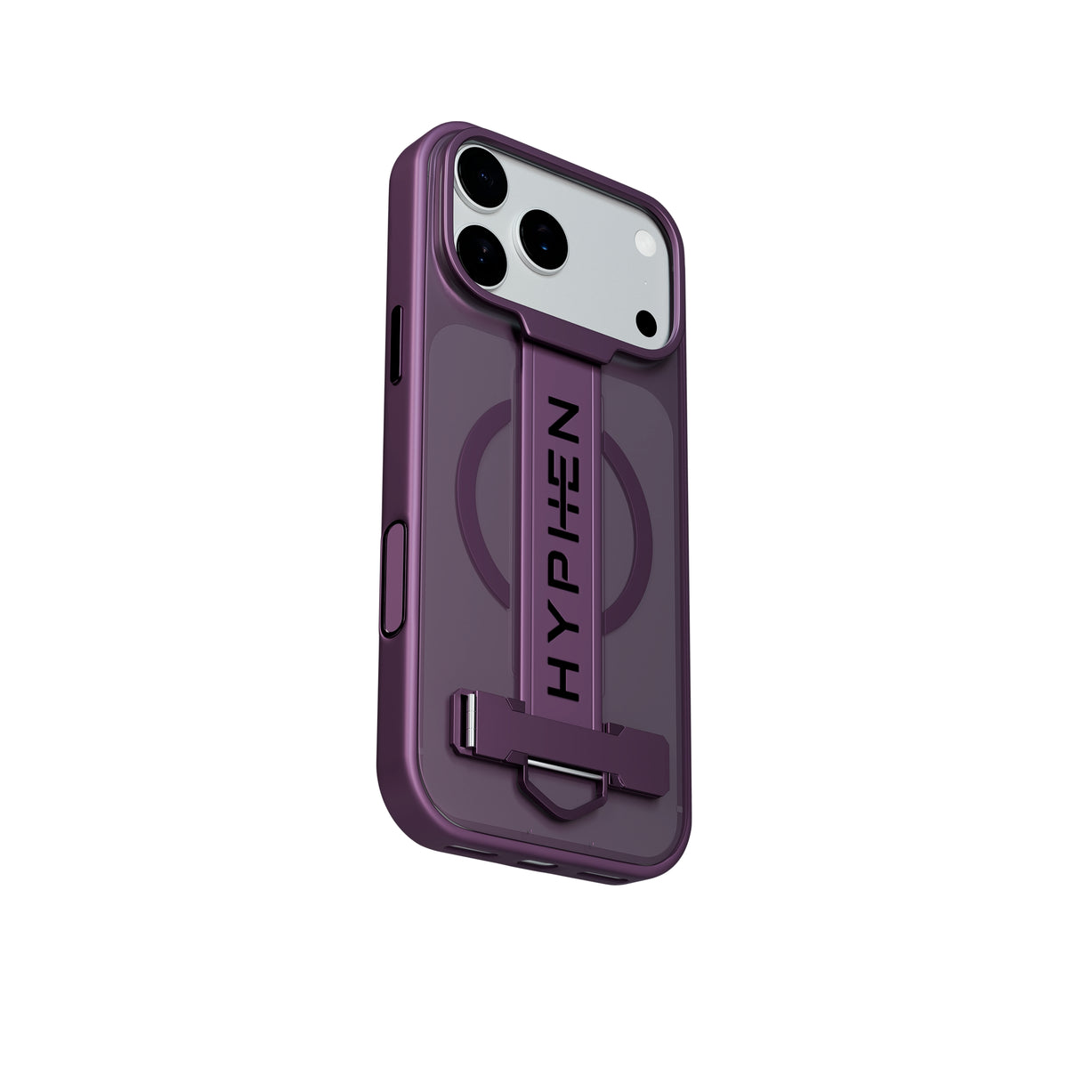 HYPHEN FLEXFIT Grip & Stand Magsafe Case - Frost - iPhone 18 Pro - 6.3"