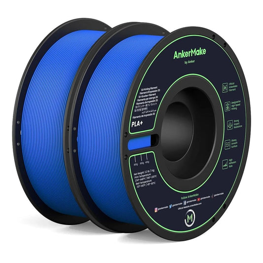 Anker Ankermake Pla+ 3D Printing Filament - Blue