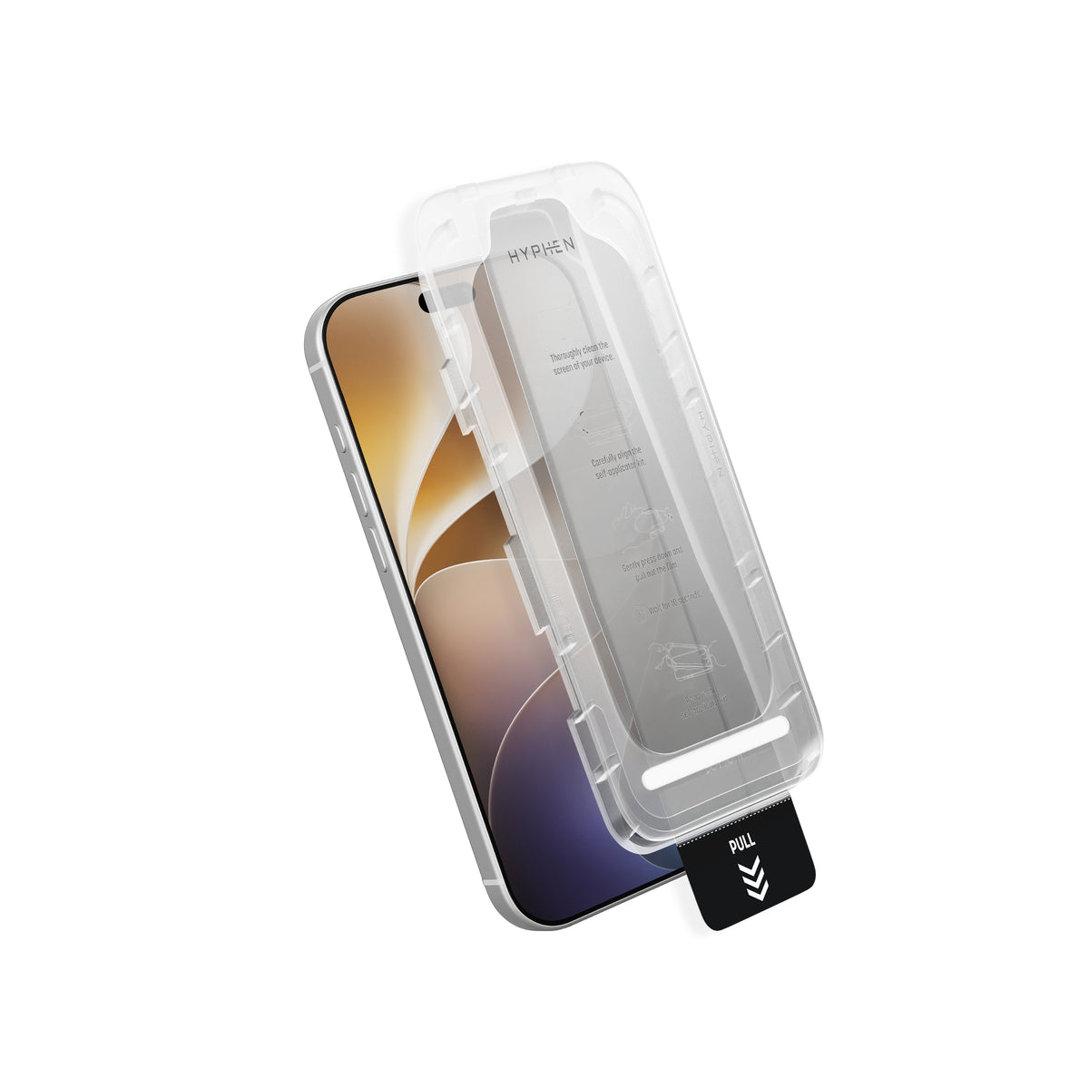 HYPHEN DEFENDR Case Friendly Tempered Glass with Applicator - iPhone 18 Pro