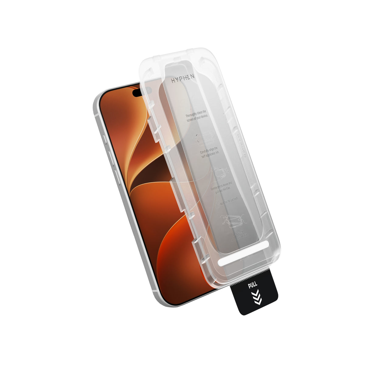 HYPHEN DEFENDR Privacy Tempered Glass with Applicator - iPhone 18 Pro