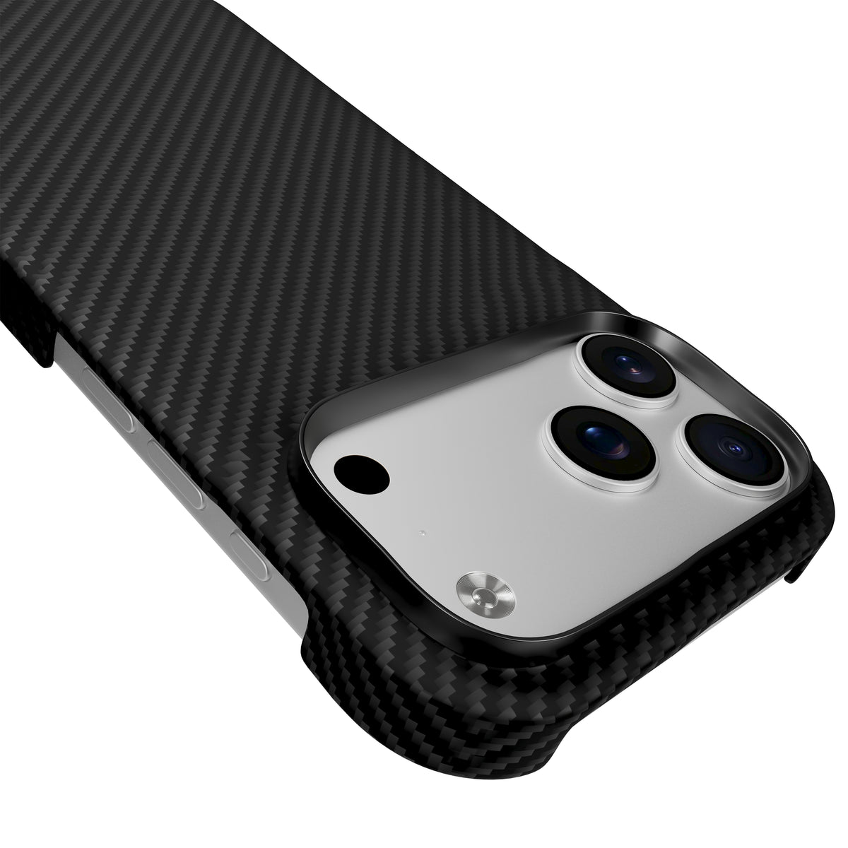 HYPHEN KODE Slim Kevlar MagSafe Case - Black - iPhone 18 Pro - 6.3"