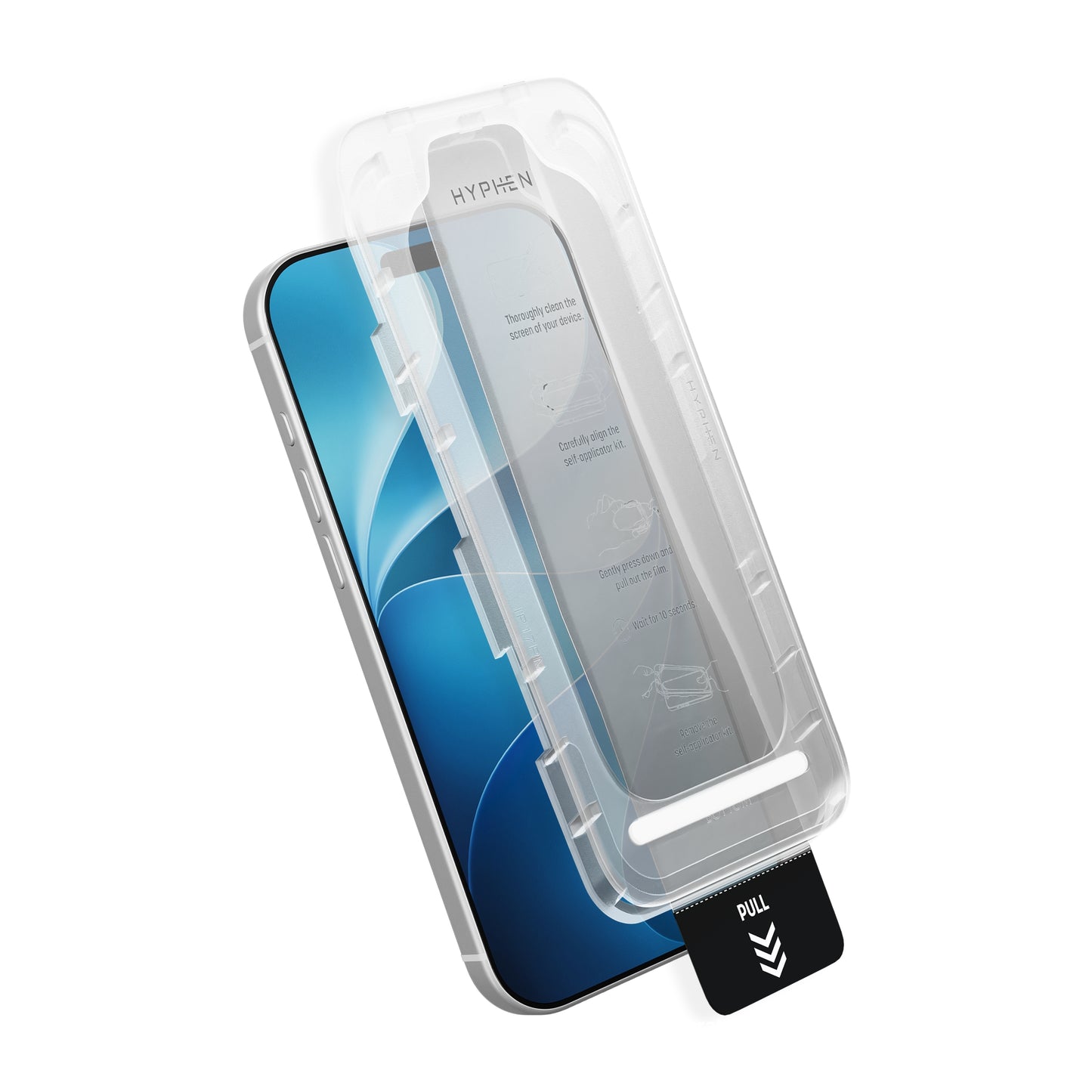 HYPHEN DEFENDR Full Coverage Tempered Glass with Applicator - iPhone 18 Pro Max