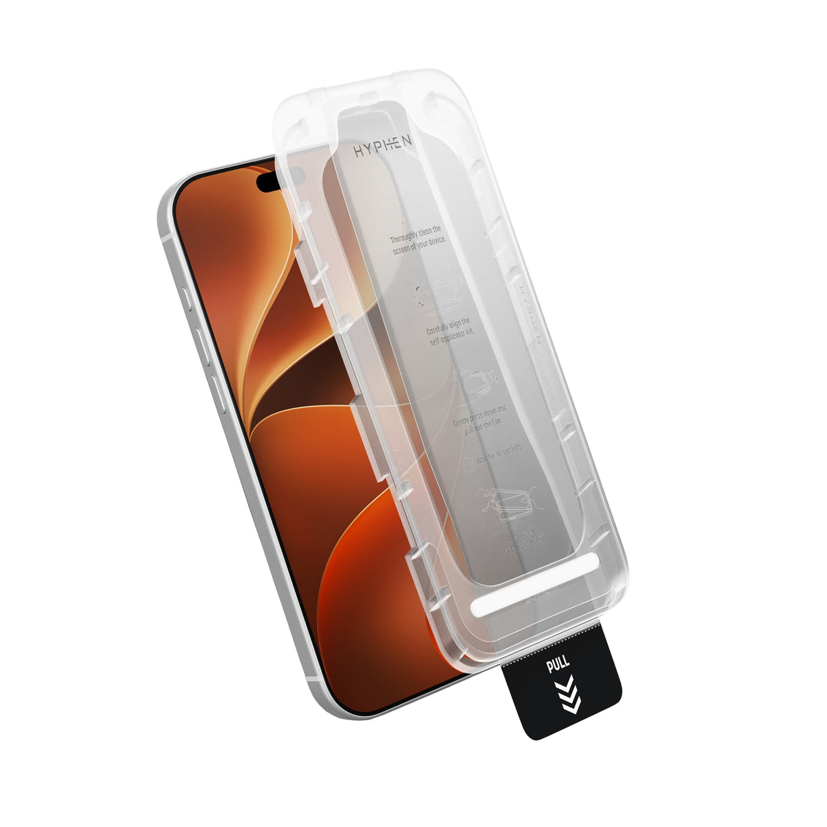 HYPHEN DEFENDR Privacy Tempered Glass with Applicator - iPhone 18 Pro Max