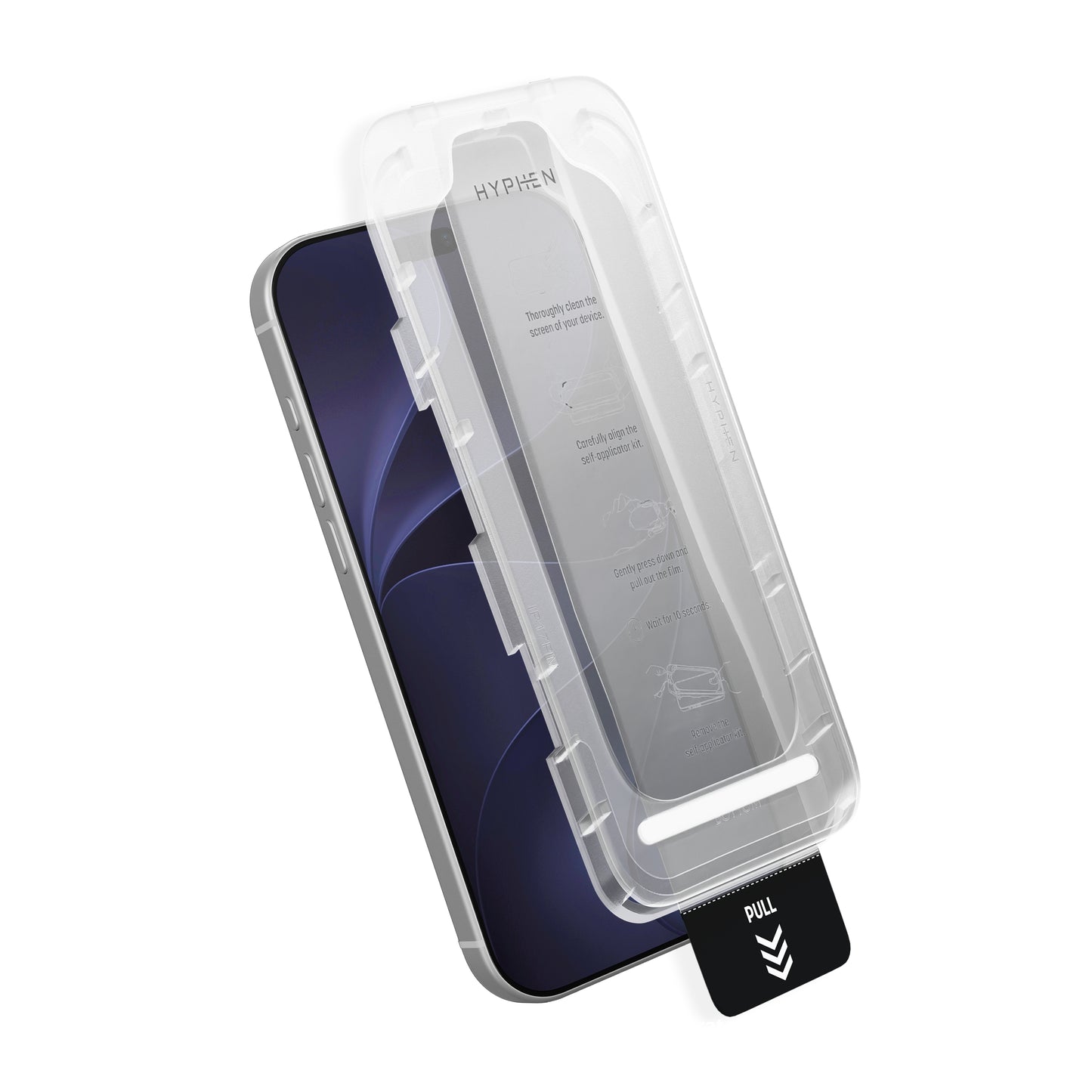 HYPHEN DEFENDR Matte Privacy Tempered Glass with Applicator - iPhone 18 Pro