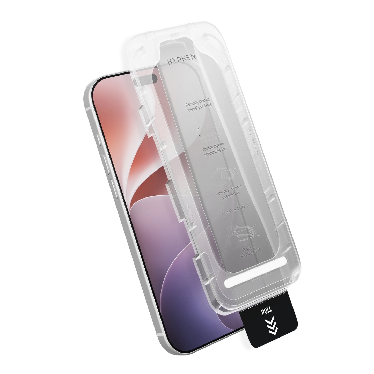 HYPHEN DEFENDR Matte Clear Tempered Glass with Applicator - iPhone 18 Pro Max - 6.9"
