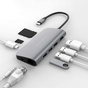 HYPER-HD30F-GRAY|HYPER DRIVE POWER 9 IN 1 HUB GRAY