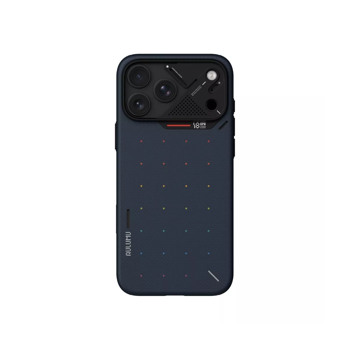 A18 Aramid Fiber Particle Case For Iphone 18 Pro,Blue