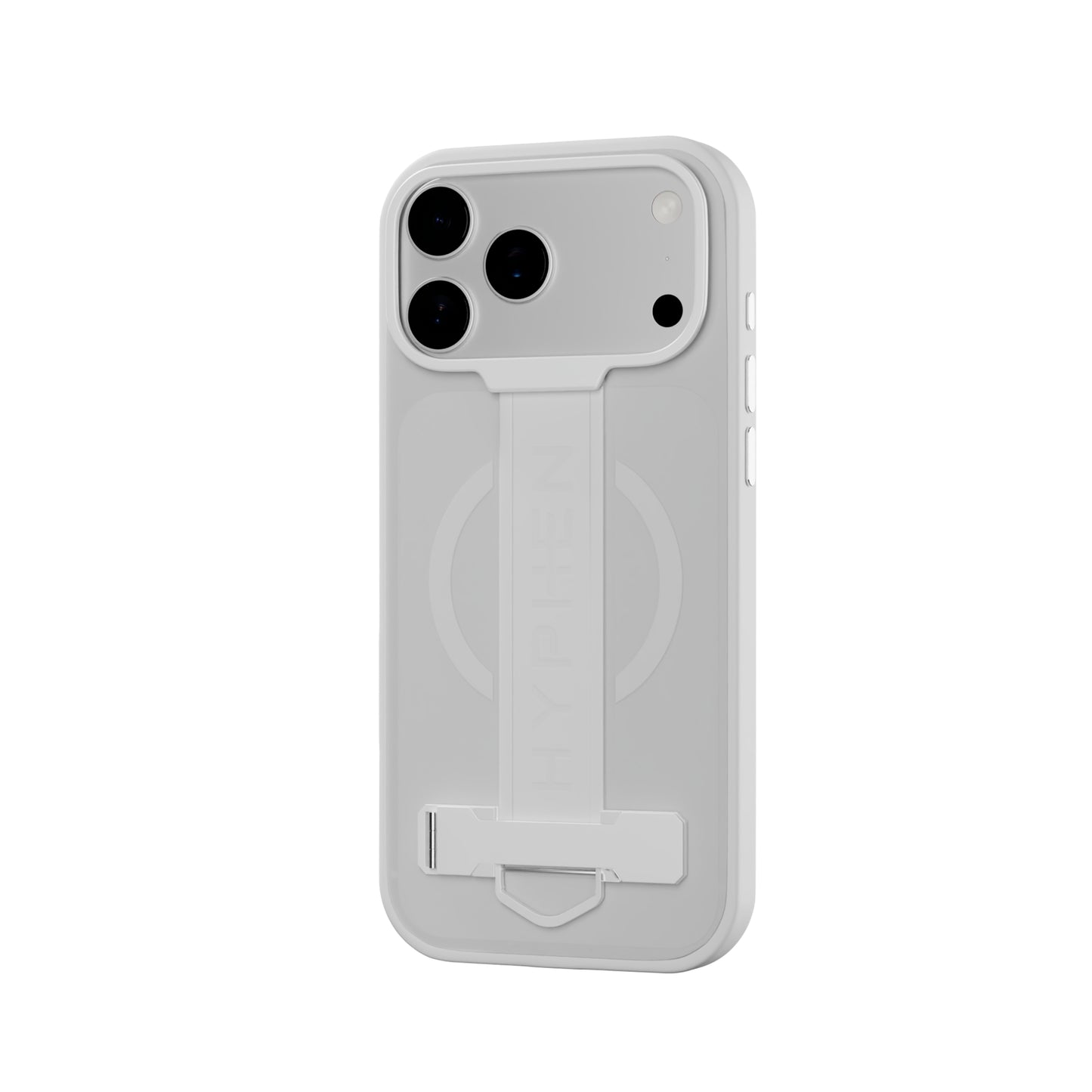 HYPHEN FLEXFIT Grip & Stand Magsafe Case - Frost - iPhone 18 Pro Max - 6.9"