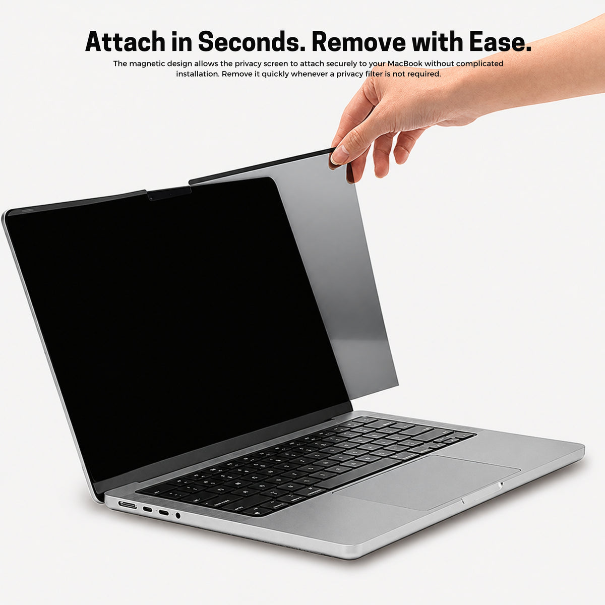 Hyphen Total Privacy Magnetic Screen For MacBook Air 13.6-Inch