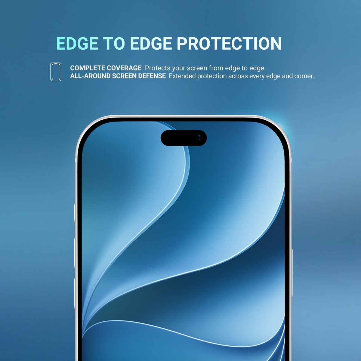 HYPHEN DEFENDR Full Coverage Tempered Glass with Applicator - iPhone 18 Pro Max