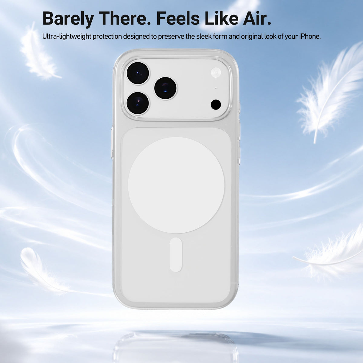 HYPHEN AIRE PLUS MagSafe Case - White - iPhone 18 Pro - 6.3"