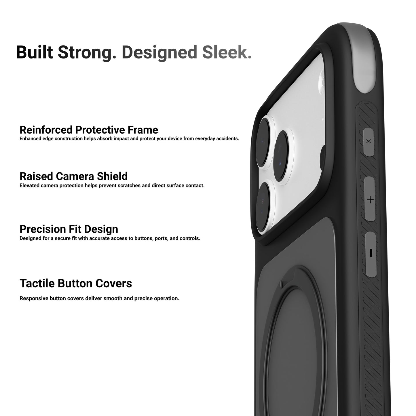 HYPHEN MagSafe AXEL Case - Black - iPhone 18 Pro - 6.3"