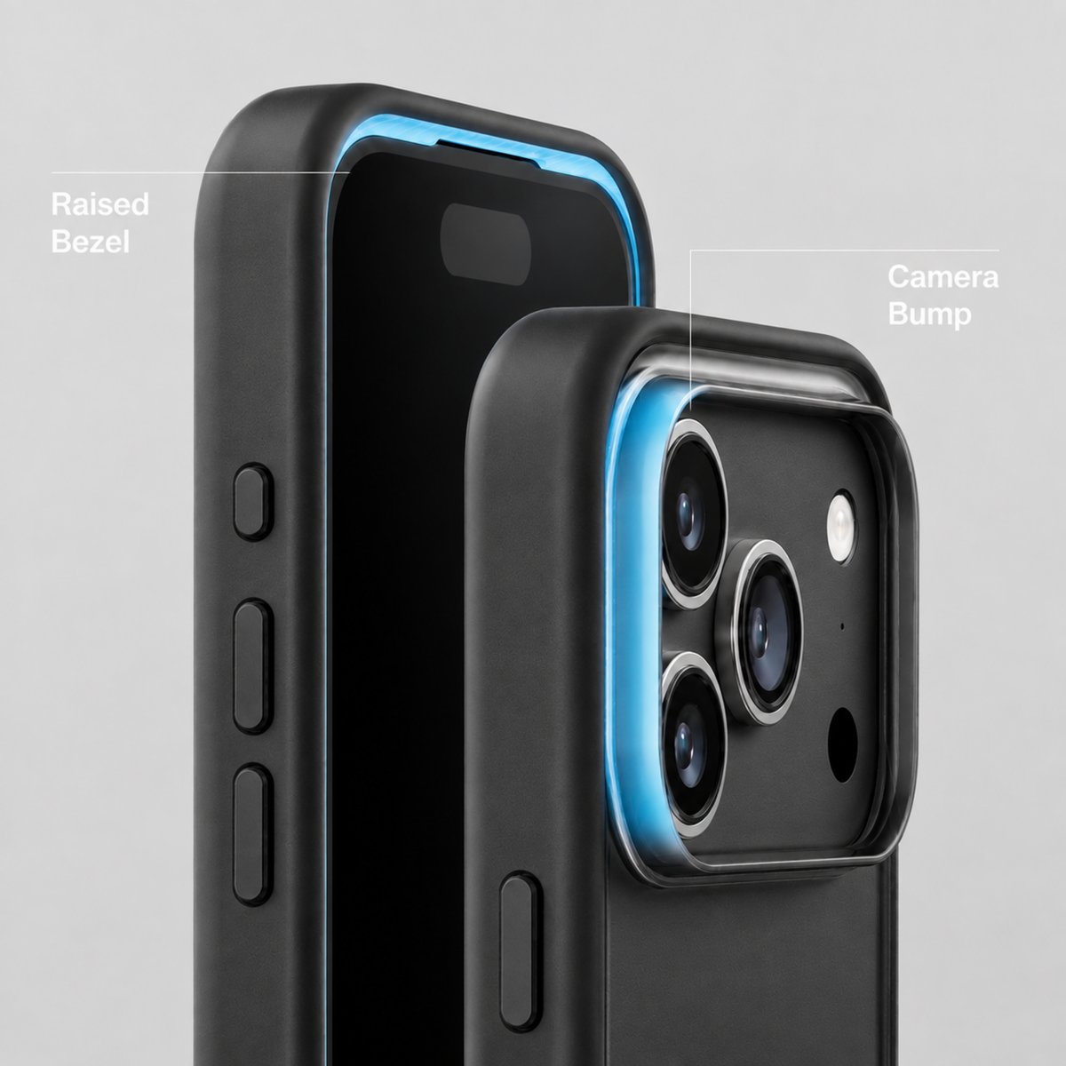 HYPHEN RIFT Impact Frame MagSafe Case - Black - iPhone 18 Pro Max - 6.9"