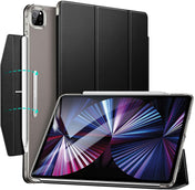 ESR أسيند ثلاثي الطي مع مشبك لجهاز iPad Pro 11 2021 جلّي أسود