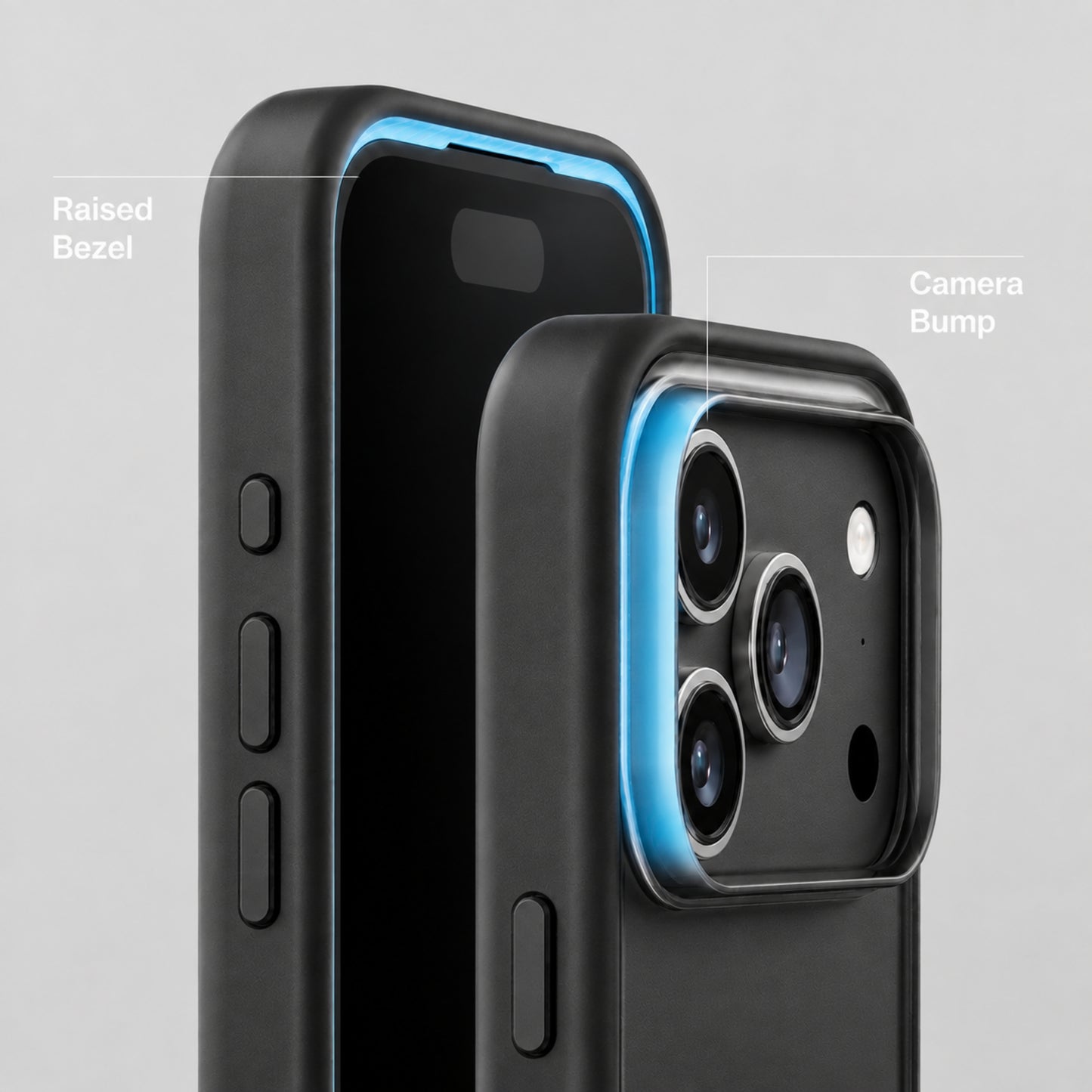 HYPHEN RIFT Impact Frame MagSafe  Case - Black - iPhone 18 Pro - 6.3”