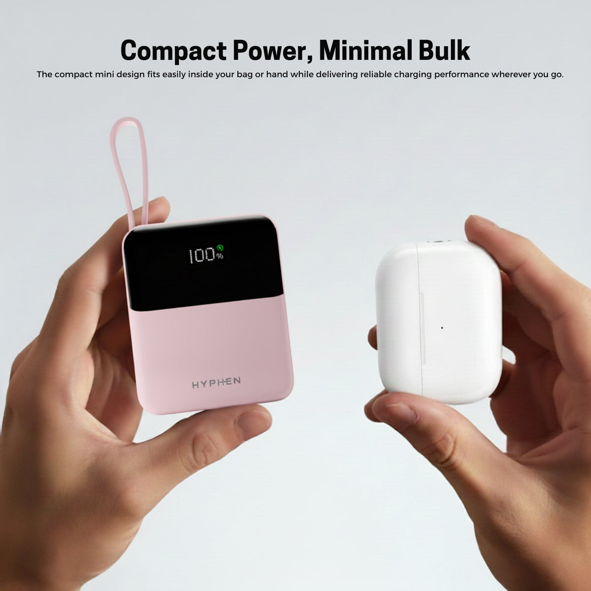 HYPHEN Pico Mini Powerbank 10000mAh - Pink