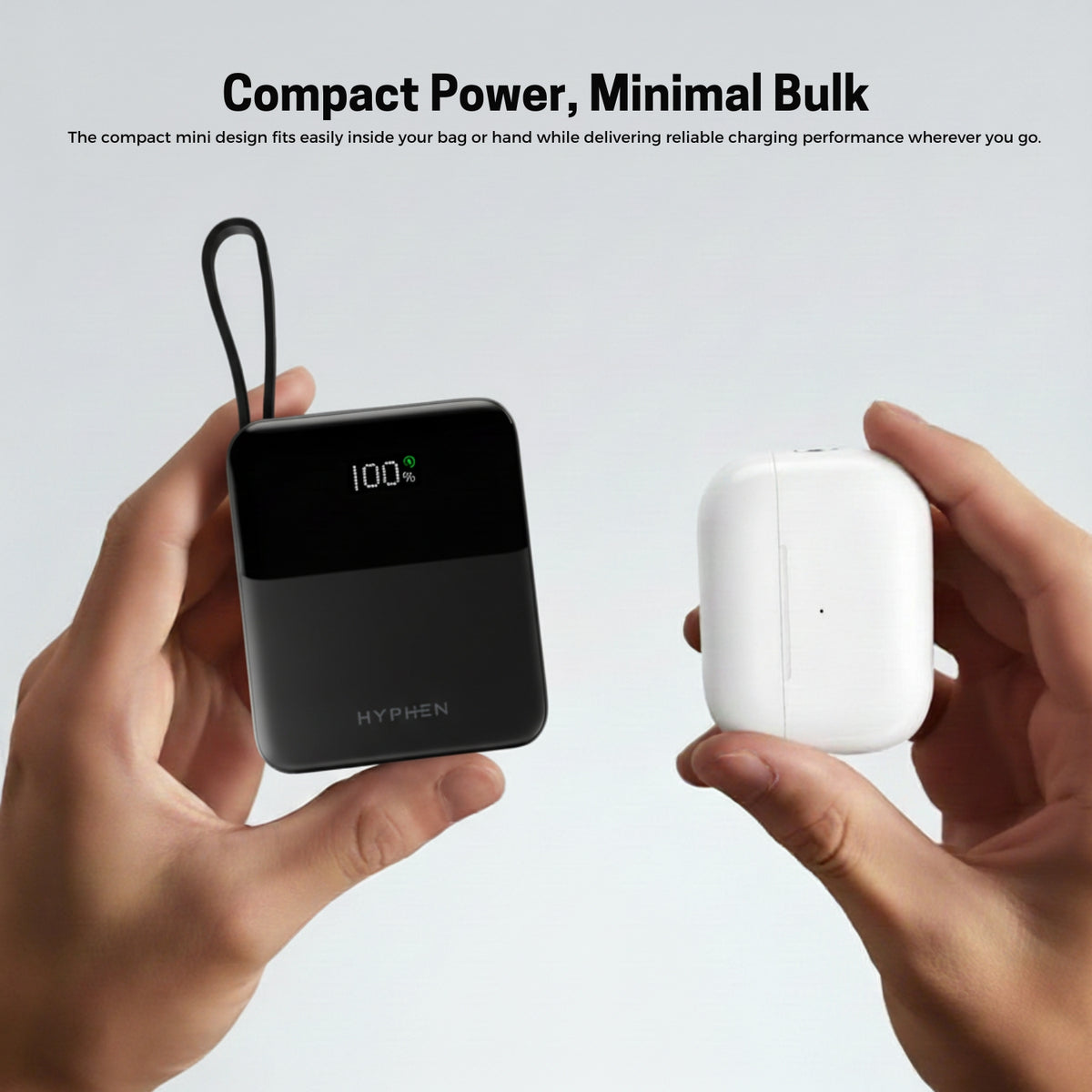 HYPHEN Pico Mini Powerbank 10000mAh - Black