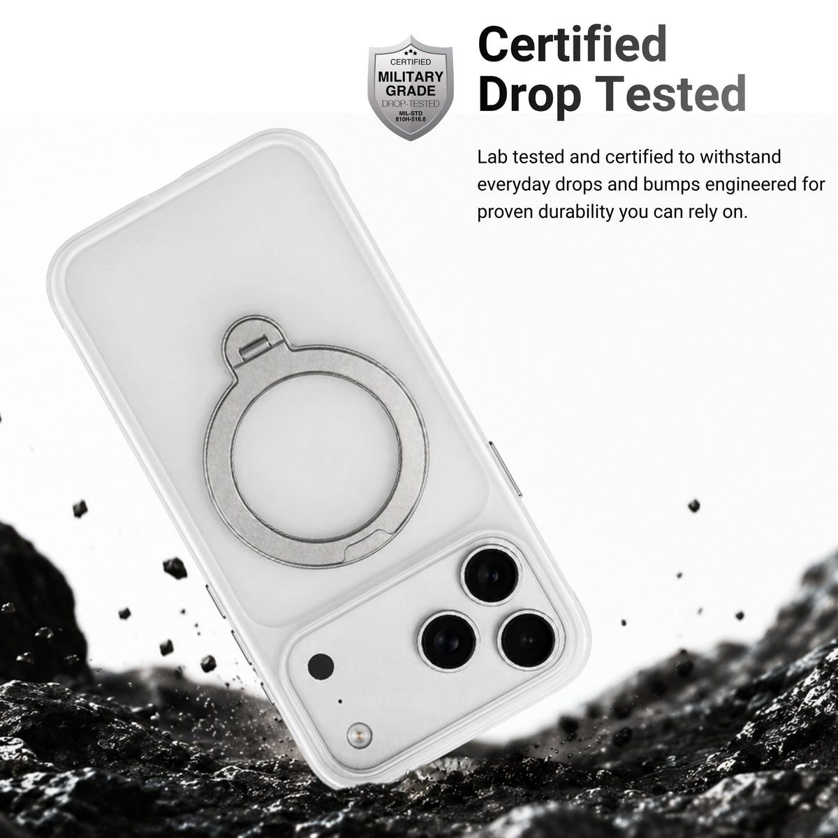 HYPHEN MagSafe AXEL Case - Frost - iPhone 18 Pro - 6.3"