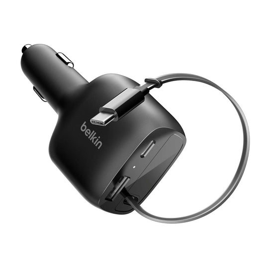 BELKIN_-_CAR_CHARGER_-_75W_-_2_PORTS_-1XUSBC_1XUSBA_-_WITH_RETRACTABLE_USB-C_CABLE_-_BLACK_image_position_1