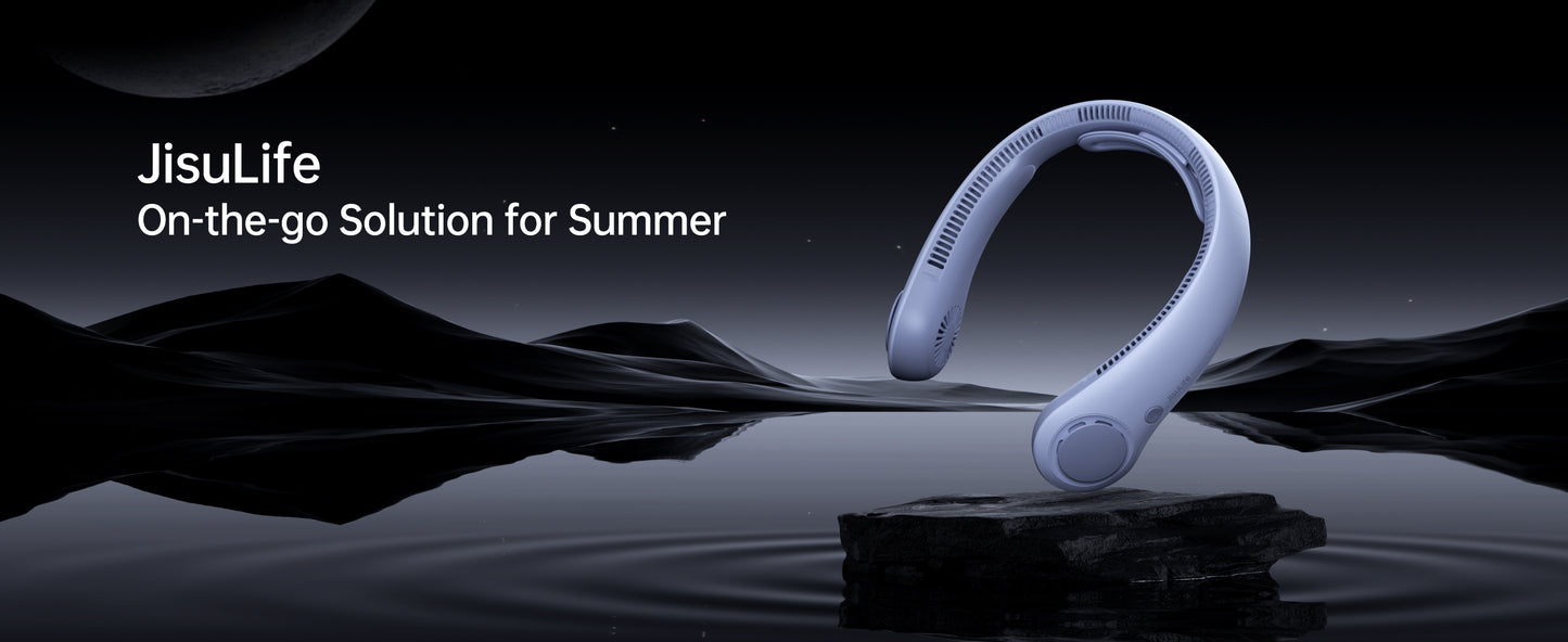 JisuLife Neck Fan Life4 4000mAh Blue