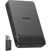 Belkin  Powerbank  10K  25W  Semi Solid State  Slim Magnetic W/ Display  30W Usb C Port  Black