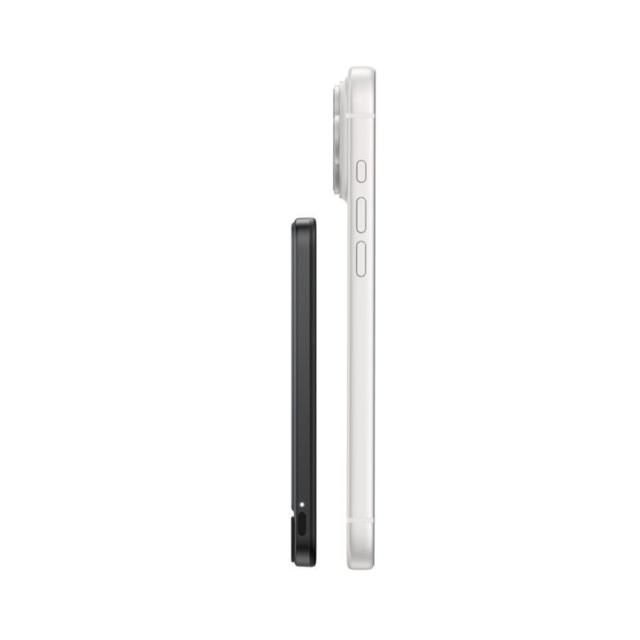 Belkin  Powerbank  5K  15W  Slim Magnetic  Semi Solid State  Slim Magnetic  Qi2 W  Black Metallic