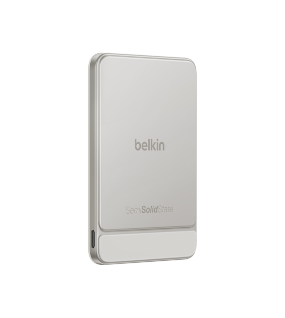 Belkin  Powerbank  5K  15W  Slim Magnetic  Semi Solid State  Slim Magnetic  Qi2 W  Sand Metallic