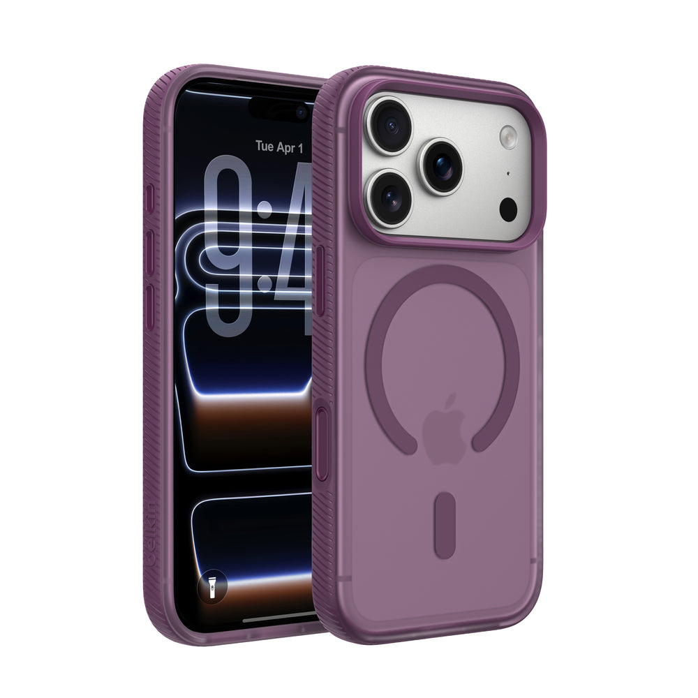 Belkin  Case iPhone 18 Pro Max  Sheerforce Grip  Burgundy