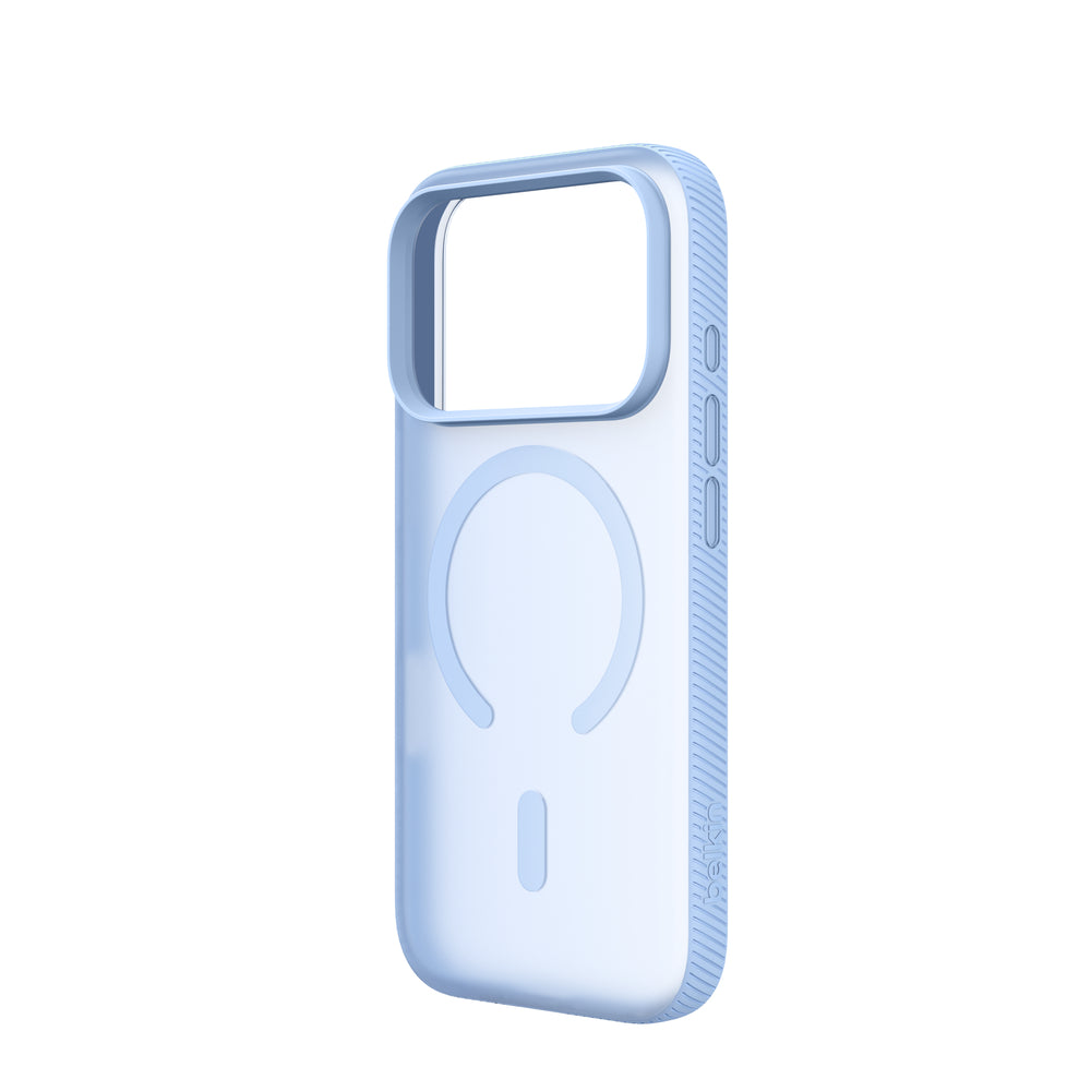 Belkin  Case iPhone 18 Pro Max  Sheerforce Grip  Marina Blue