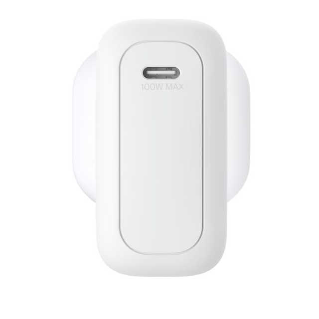 Belkin  Wall Charger  100W  Gan Boostcharge  1 Port  Usbc  White