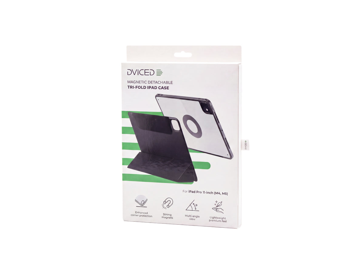 Dviced Hybrid case for iPad Pro 11-inch (M4,M5) Black