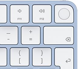 ملحق Magic Keyboard متناسق الألوان