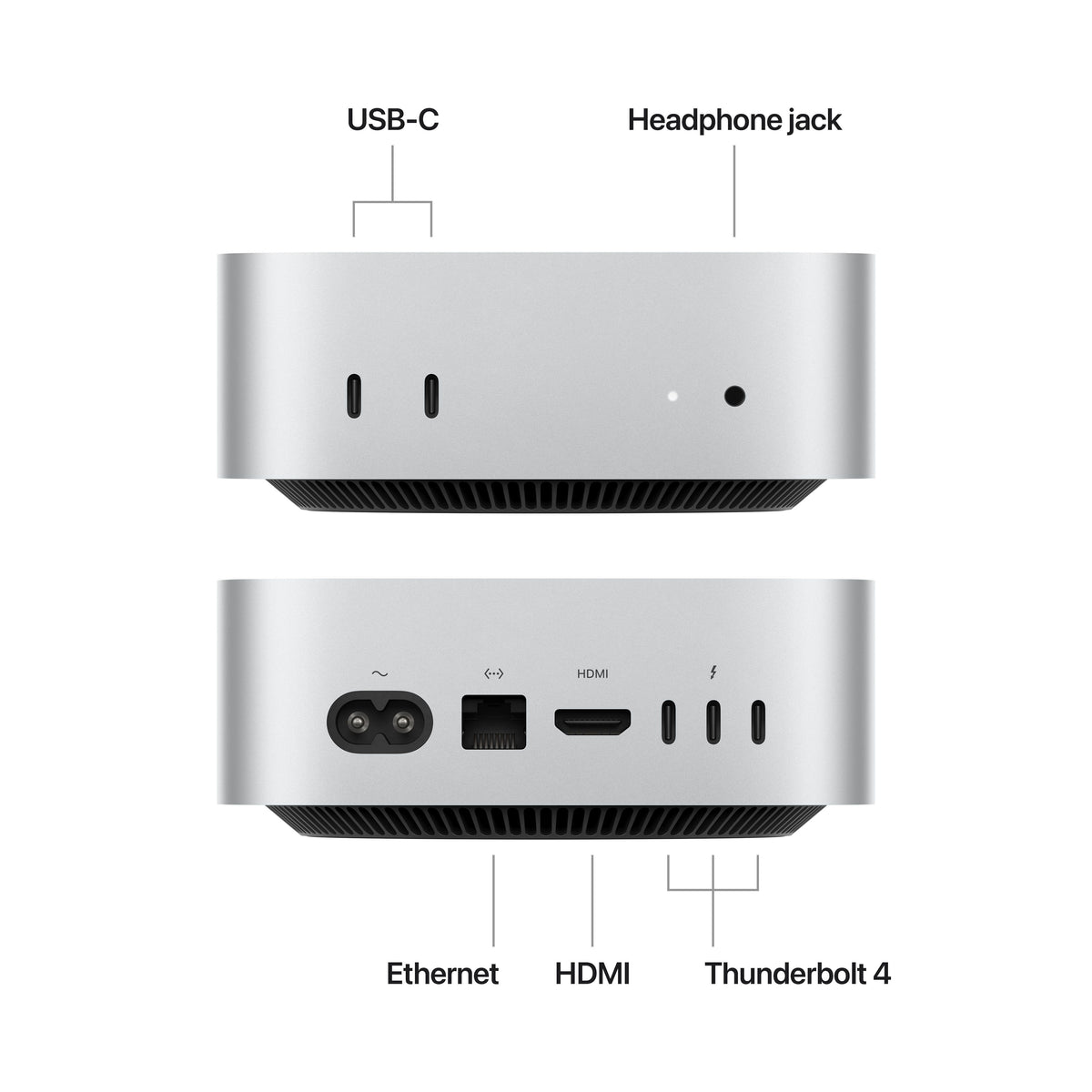 Buy Mac mini: Apple M4 chip with 10-core CPU and 10-core GPU, 512GB SSD ...