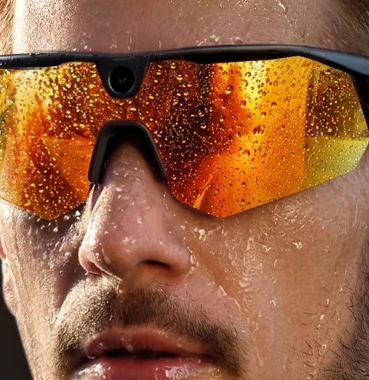 Bleequp AI Sunglasses Ranger Black Orange