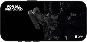 The Red Moon: المشهد الأول من الحلقة الأولى من سلسلة AppleTV+ For All Mankind المعروضة على iPhone 16 Pro