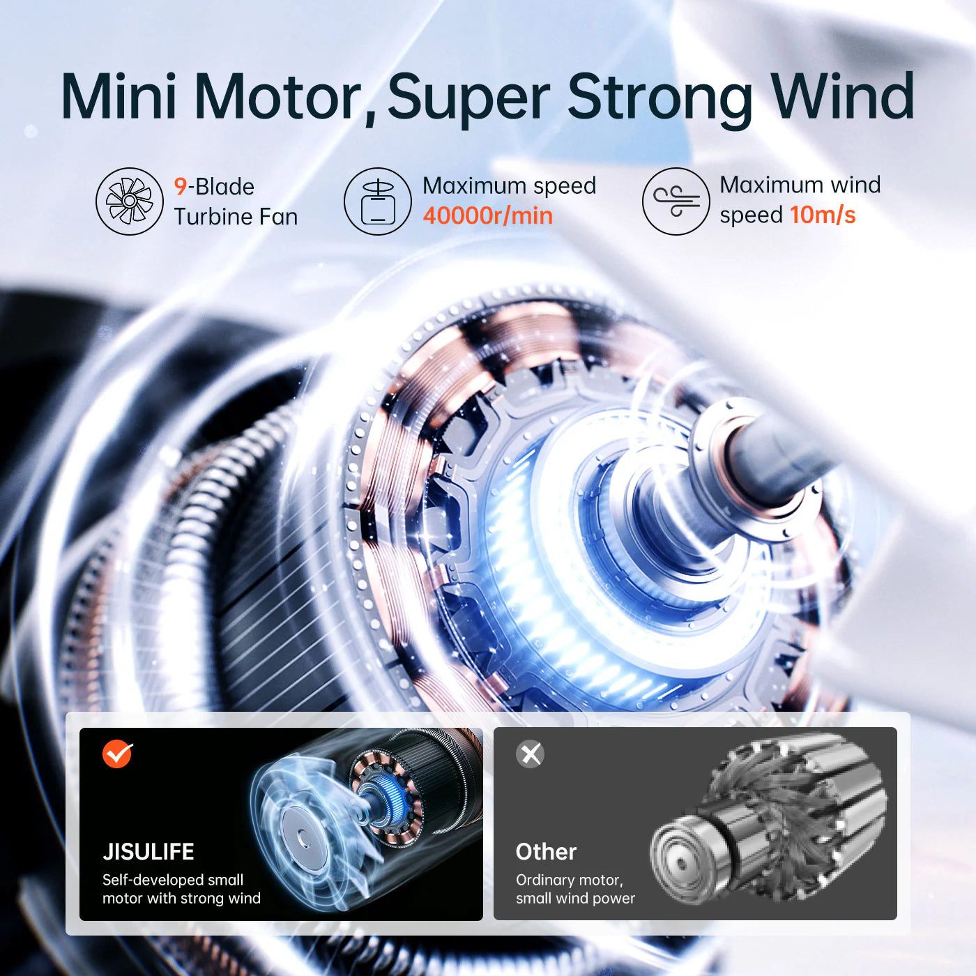 Handheld Fan Life9 3600mAh Pink