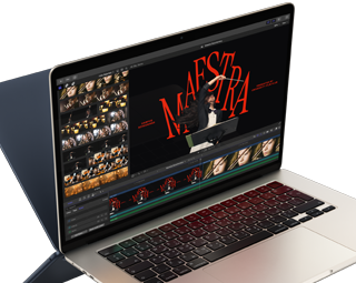 جهاز MacBook&nbsp;Air يعرض تعديل فيديو لإبراز قدرات شريحة&nbsp;M4‏