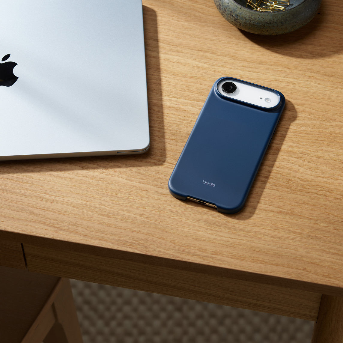 Beats iPhone Air Case with MagSafe and Camera Control Bedrock Blue