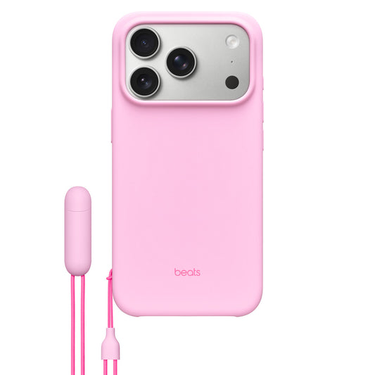 Beats iPhone 17 Pro Kickstand Case with MagSafe and Camera Control Pebble Pink
