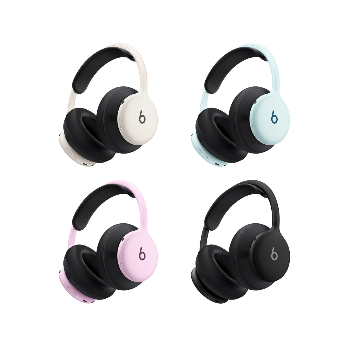 Beats 360 Cushion Kit - Black UltraPlush Cushions for Ear Cups and Headband