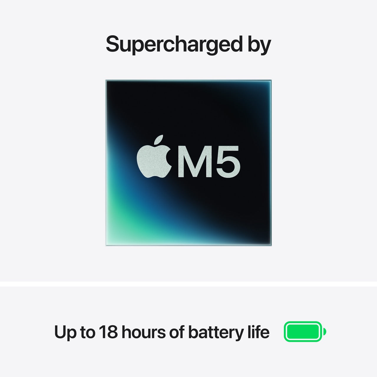 13-inch MacBook Air: Apple M5 chip with 10-core CPU and 10-core GPU, 1TB SSD - Starlight