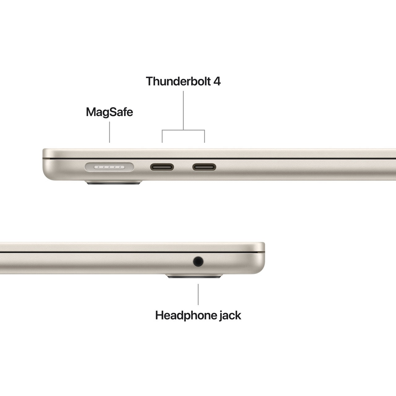 13-inch MacBook Air: Apple M5 chip with 10-core CPU and 10-core GPU, 1TB SSD - Starlight