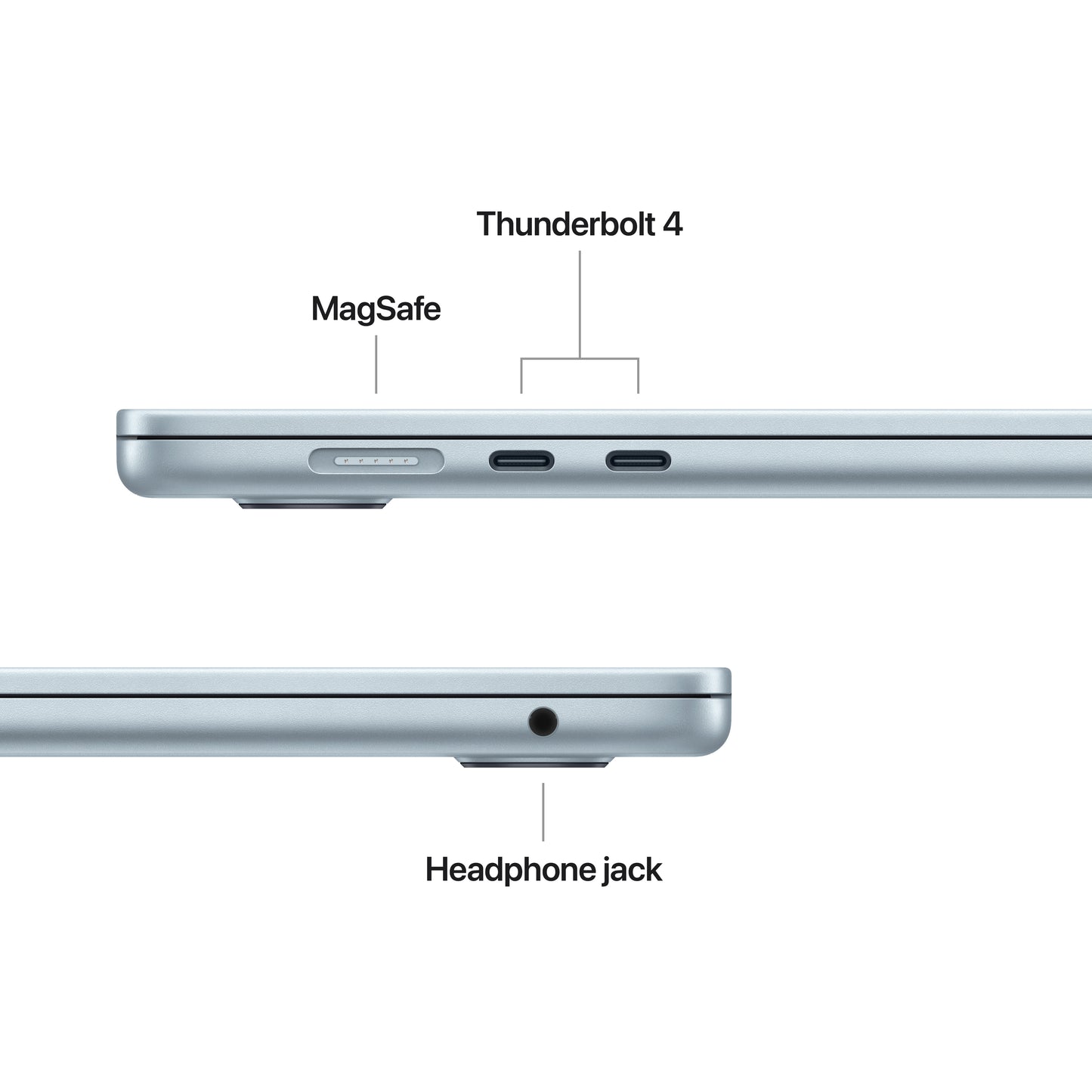15-inch MacBook Air: Apple M5 chip with 10-core CPU and 10-core GPU, 512GB SSD - Sky Blue