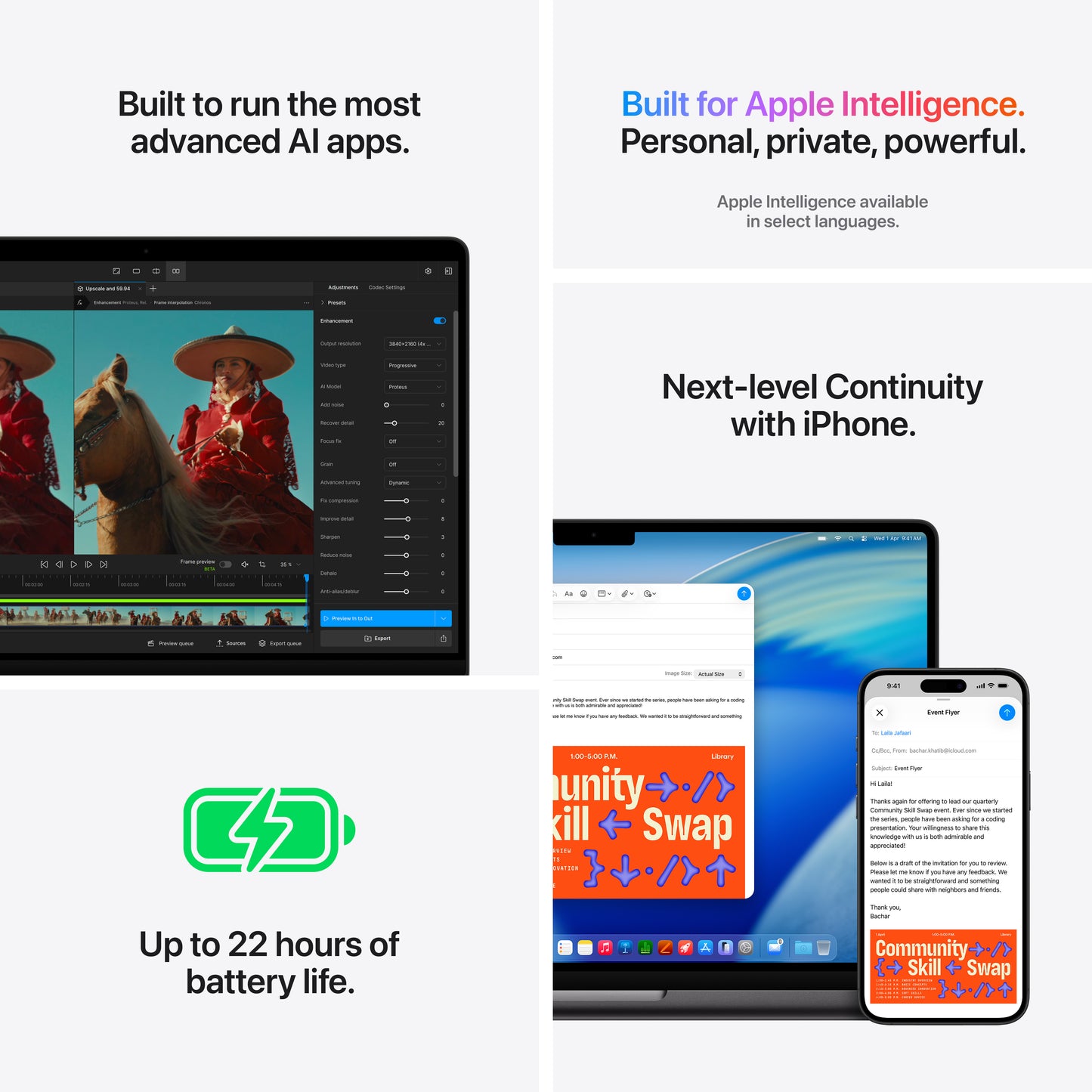 14-inch MacBook Pro: Apple M5 Pro chip with 18-core CPU and 20-core GPU, 2TB SSD - Space Black